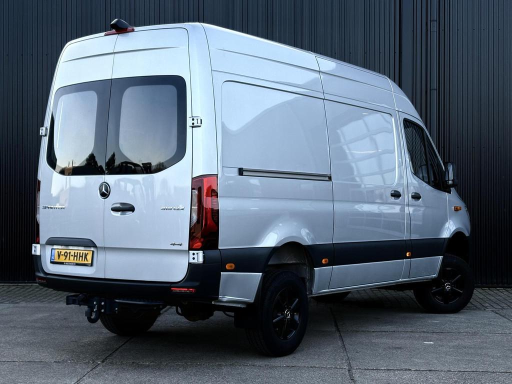 Mercedes-Benz Sprinter 319 CDI L2H2 BPM VRIJ | 4x4 | Chauffe, Auto's, Automaat, Stof, Gebruikt, 2000 kg