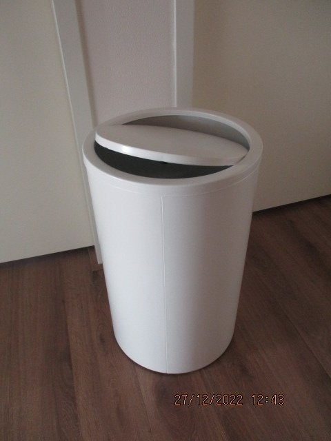 Ronde Wasmand  H: 57cm  Ø 36cm  - WIT, Ophalen, Minder dan 50 cm, Overige typen, Zo goed als nieuw