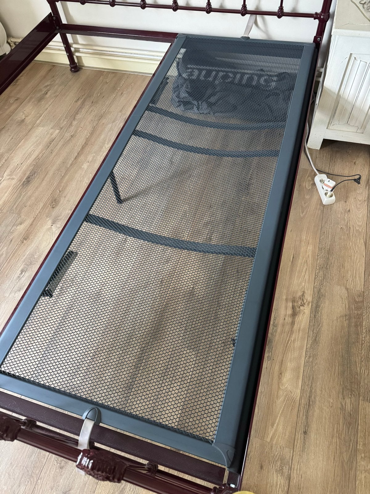 Auping spiraalbodem (2x), verstelbaar, 80x200 cm, Huis en Inrichting, Slaapkamer | Matrassen en Bedbodems, Gebruikt, Bedbodem
