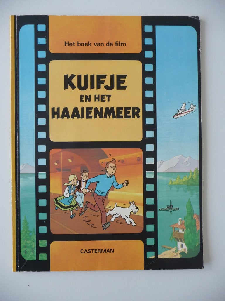 Stripboek KUIFJE EN HET HAAIENMEER - 1973, Boeken, Eén stripboek, Ophalen of Verzenden, Gelezen