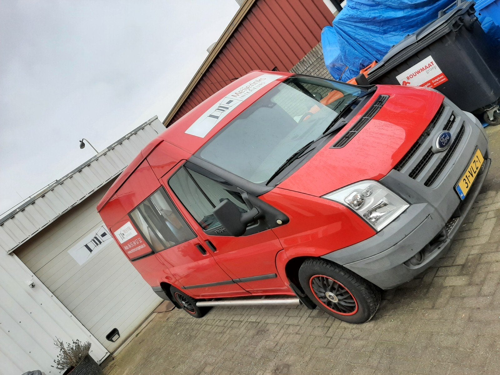ford transit 280m 2.2tdci Met nieuwe motor, Ophalen, Nieuw, Ford