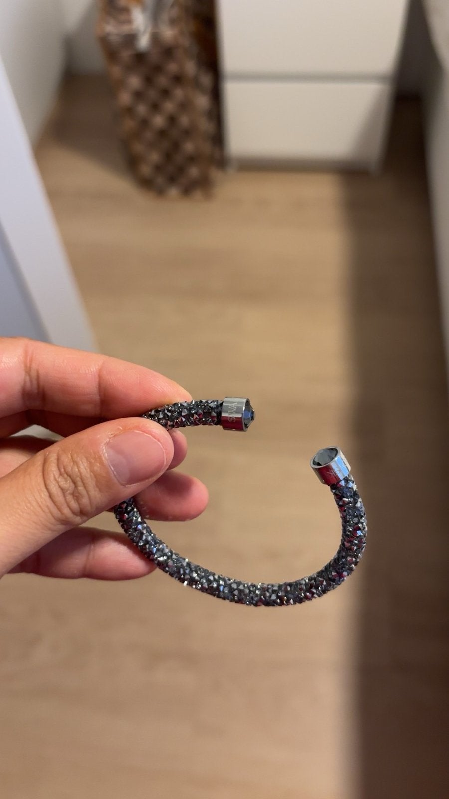 Swarovski Armband met Kristallen - Elegant en Tijdloos, Met kristal, Overige materialen, Ophalen of Verzenden, Zo goed als nieuw