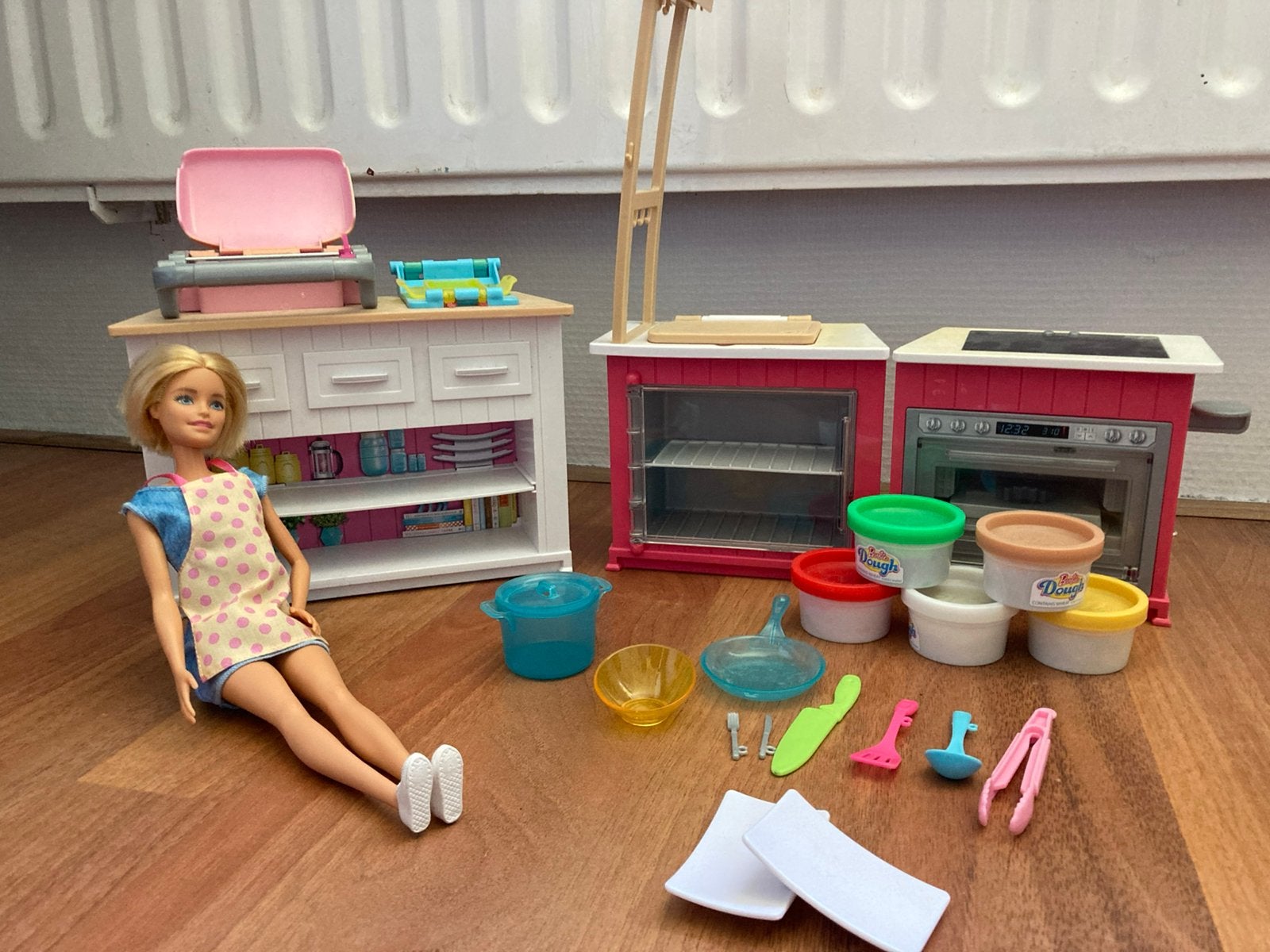 Barbie keuken, Ophalen of Verzenden, Gebruikt, Barbie