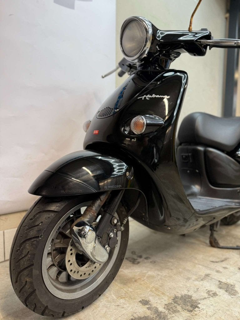 Aprilia Habana 45KM 2T schuurvondst, Fietsen en Brommers, Scooters | Aprilia, Niet ingevuld, Gebruikt, Maximaal 45 km/u, Niet ingevuld