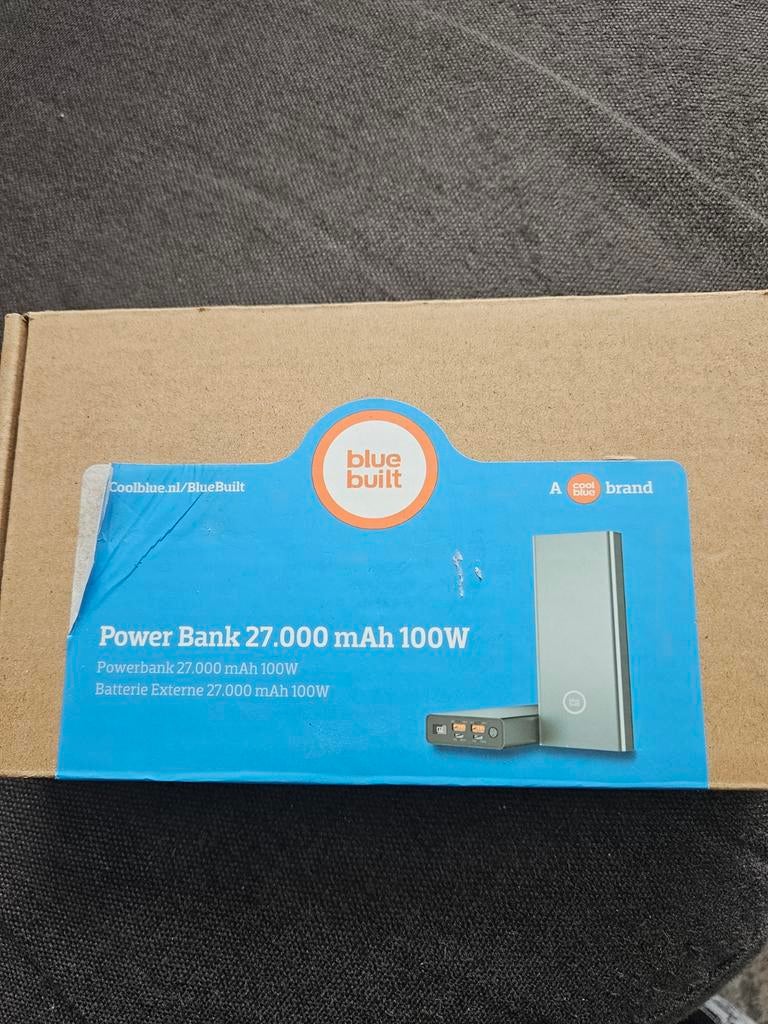 Powerbank bluebuilt, Ophalen of Verzenden, Nieuw