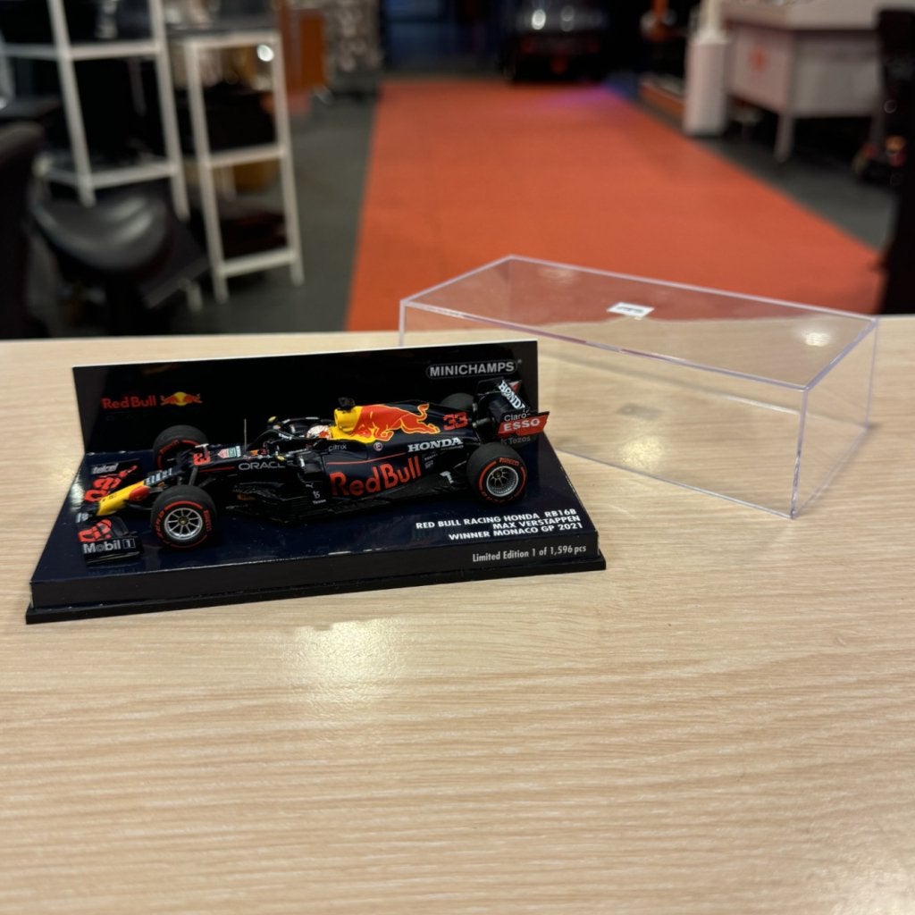 Red Bull Racing Honda RB16B Max Verstappen Winner Monaco GP, Flex Ltd., Gebruikt, https://flex.com/contact-us, Nobelstraat 10, 5807 GA Oostrum