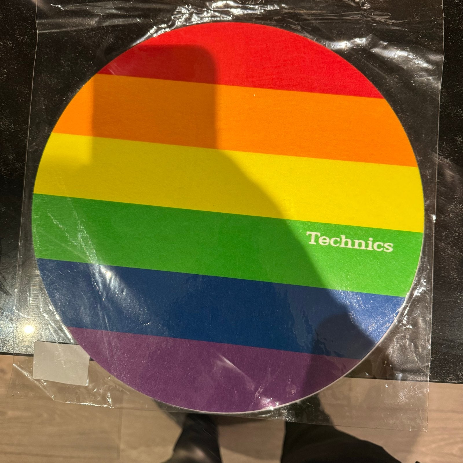 Technics Slipmat Regenboog - Nieuw in verpakking, Ophalen of Verzenden, Nieuw, Draaitafel, Technics