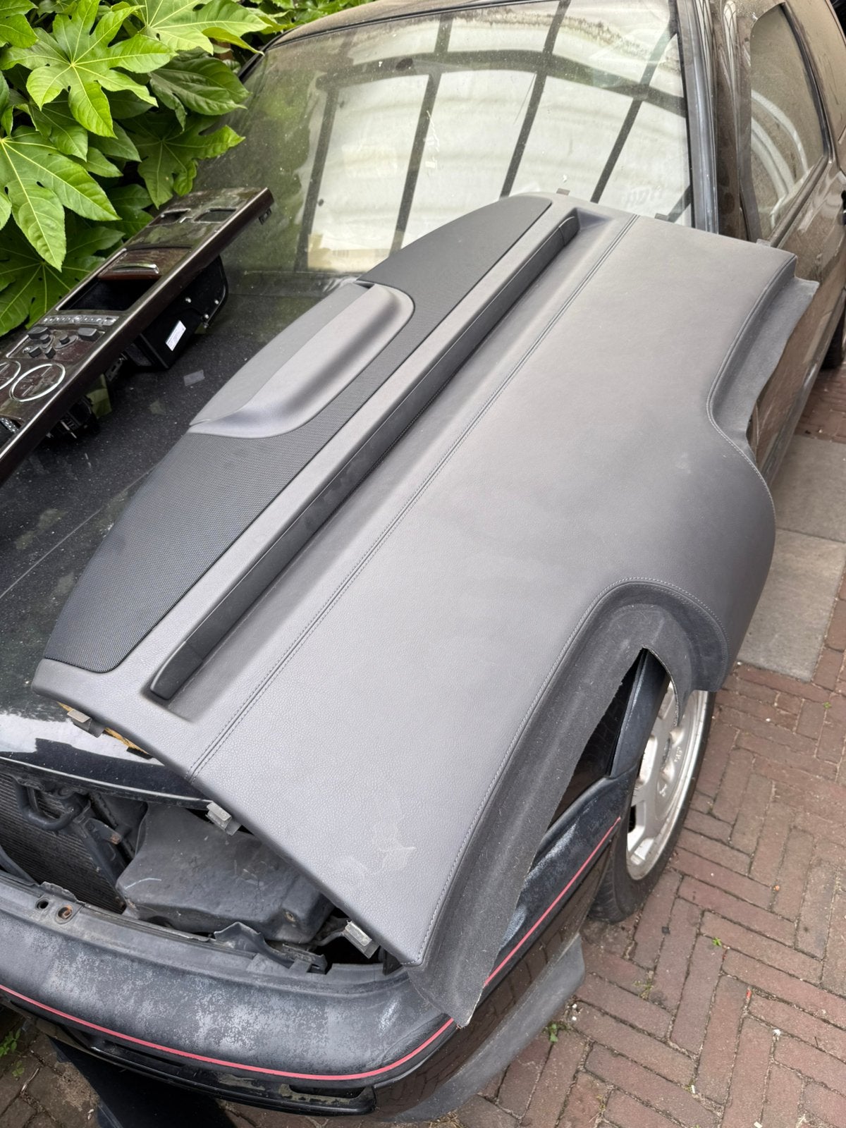Hoedenplank zonnerollo VW Phaeton leder w12 v6 v8, Ophalen