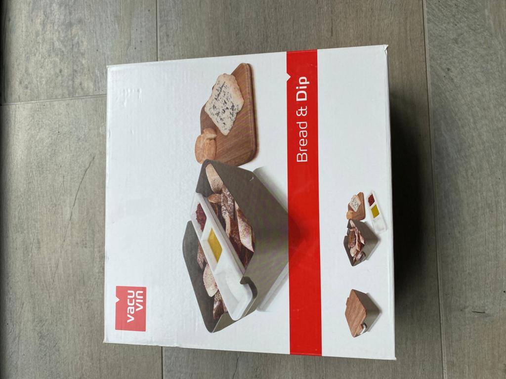 Bread & Dip serveerset Vacu Vin – gratis op te halen, Kunststof, Ophalen of Verzenden, Zo goed als nieuw, Groen