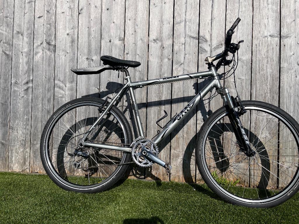 Jan Jansen Scandex Scandium -Deore LX Mavic – €250, 28 inch, Gebruikt, Vering, 49 tot 53 cm