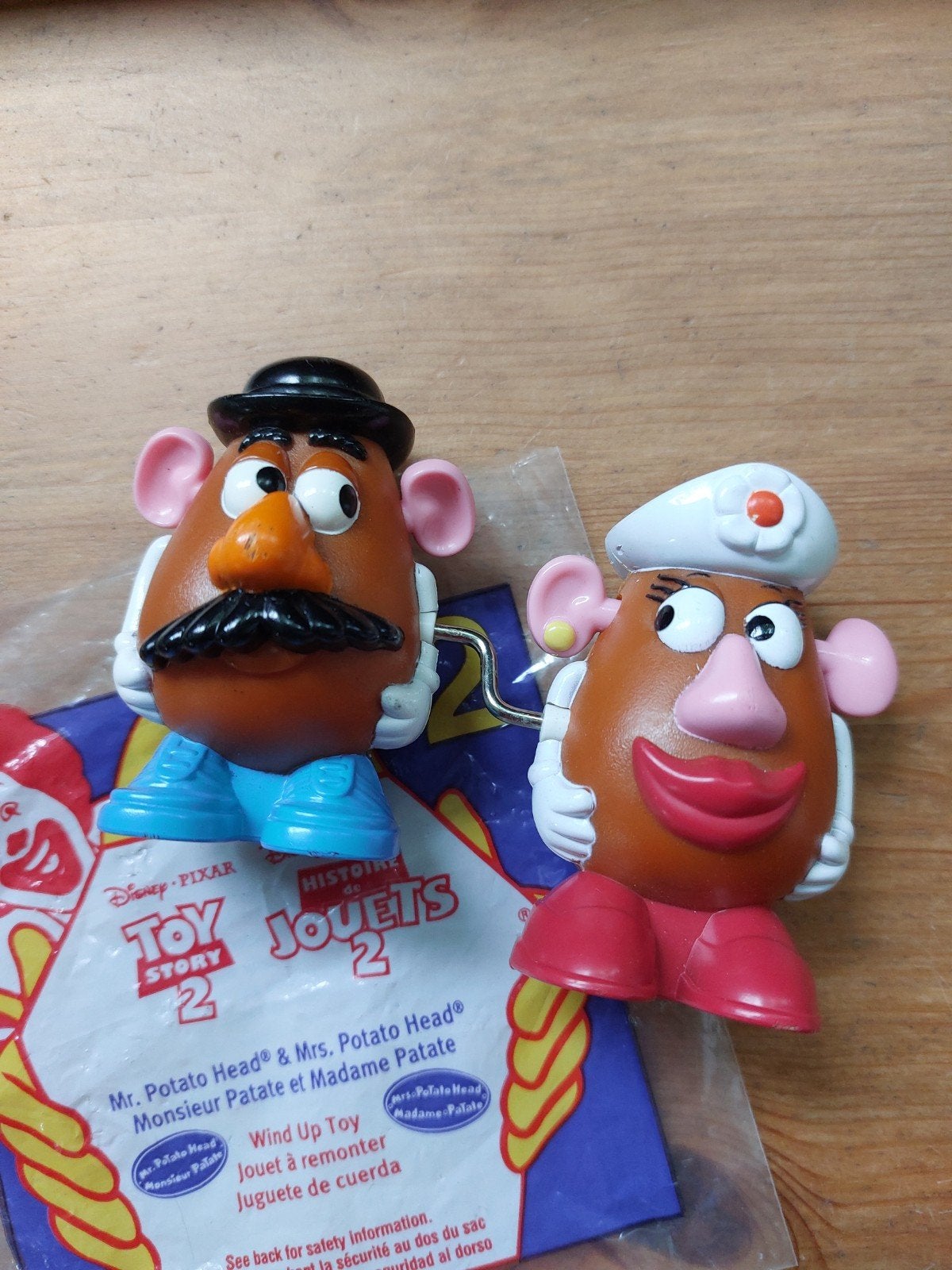 Toy story 2 mcdonalds speeltje mr and mrs potato head, Verzamelen, Ophalen of Verzenden