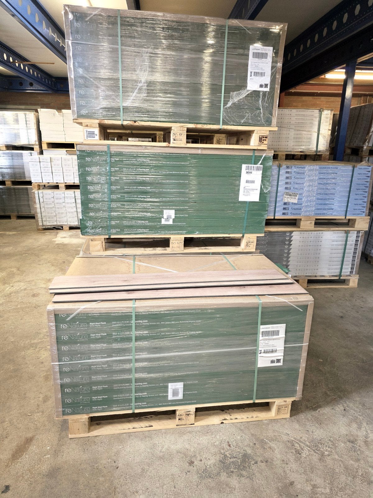Pvc Vloer Klik €9,99 Per m2 Speciale Actie (Tijdelijk), Ophalen of Verzenden, Nieuw, Laminaat