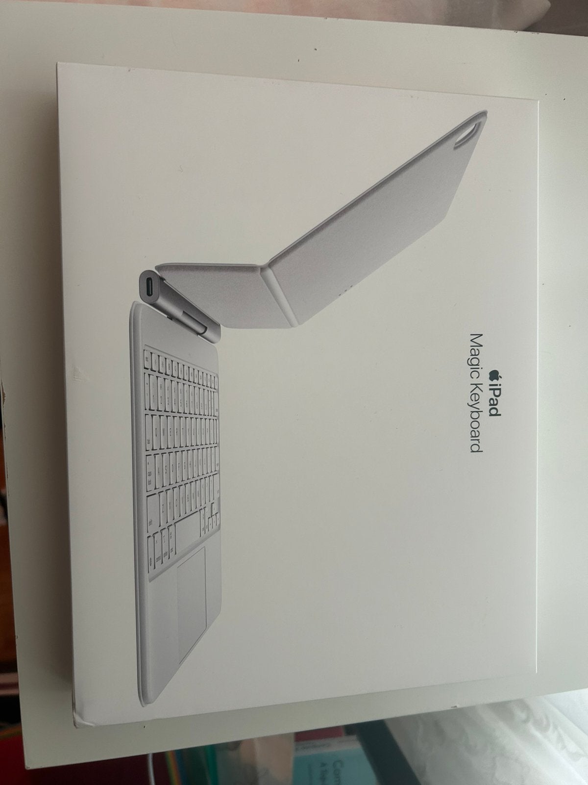 Apple iPad Magic Keyboard Folio Ipad air 11 (Wit) A3339, Computers en Software, Apple iPads, Ophalen, Apple iPad, Wit, 11 inch