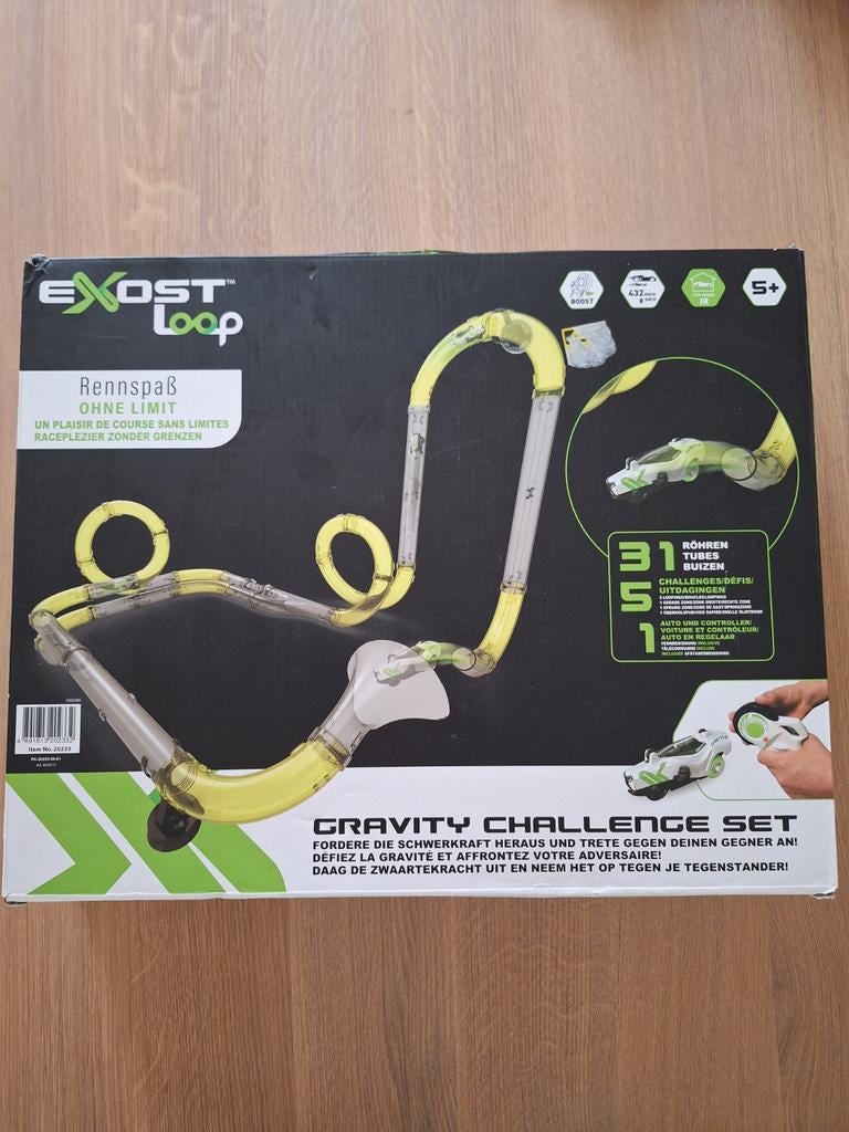 EXOST Loop Gravity Racebaan - Compleet + Ongebruikt, Kinderen en Baby's, Speelgoed | Racebanen, Ophalen of Verzenden, Elektrisch
