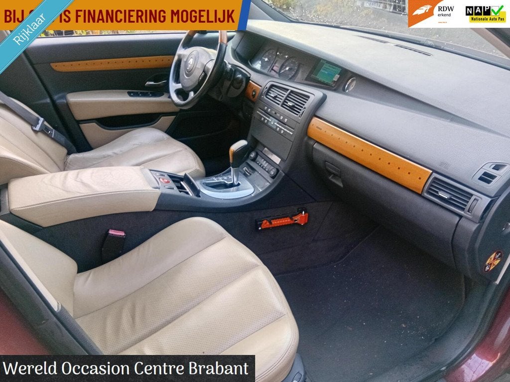 Renault Vel Satis 2.0 16V Turbo automaat Privilége apk 04 2, Auto's, Renault, 1998 cc, Gebruikt, 4 cilinders, 163 pk