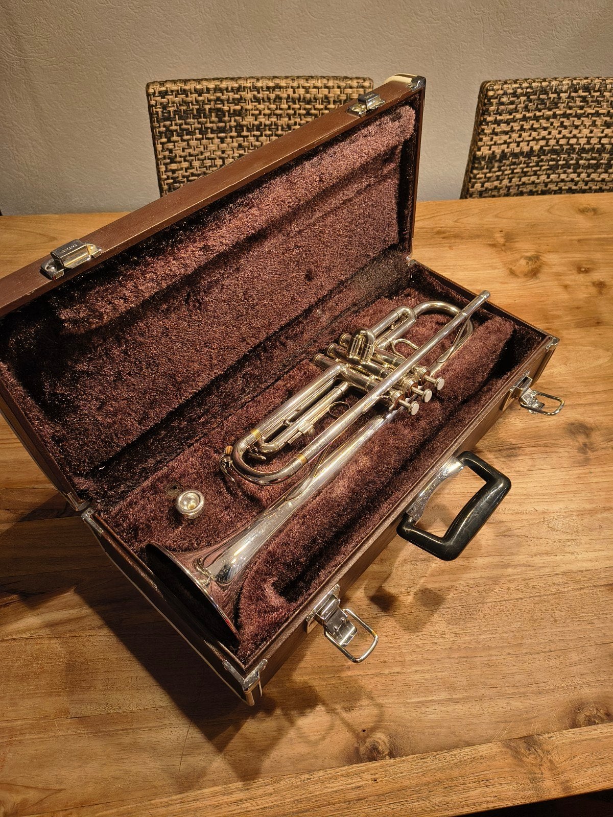 Yamaha YTR-2320E Trompet met koffer, Ophalen of Verzenden