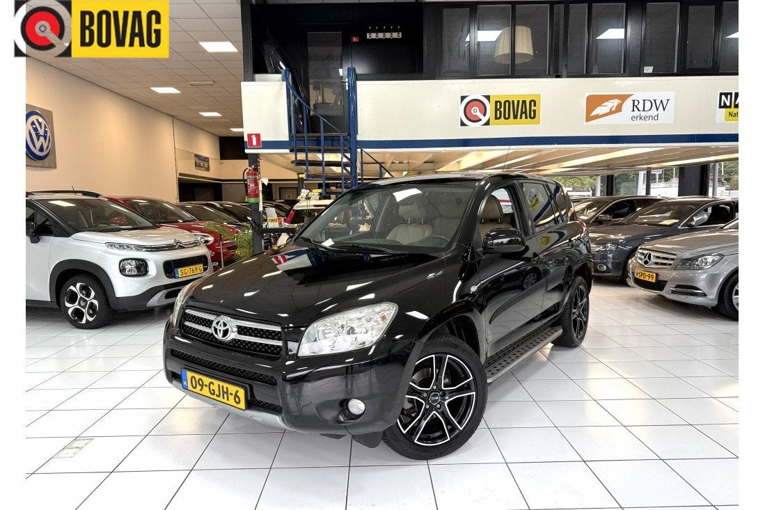 Toyota RAV4 2.0 VVTi X-Style Bovag Garantie Automaat, Auto's, Automaat, Gebruikt, 4 cilinders, Zwart