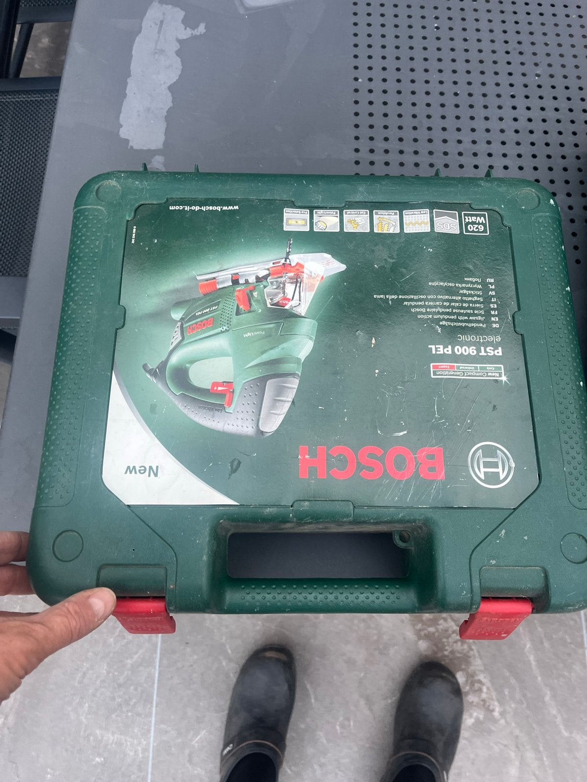 Gereedschapskoffer Bosch decoupeerzaag PST 900 PEL, Ophalen, Gebruikt, Decoupeerzaag