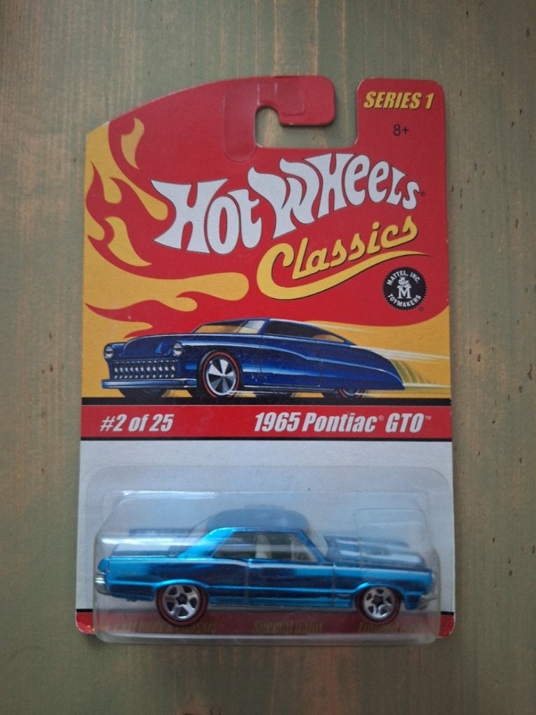 Hot Wheels Classics 1965 Pontiac GTO #2/25 (Series 1), Ophalen of Verzenden, Nieuw, Auto