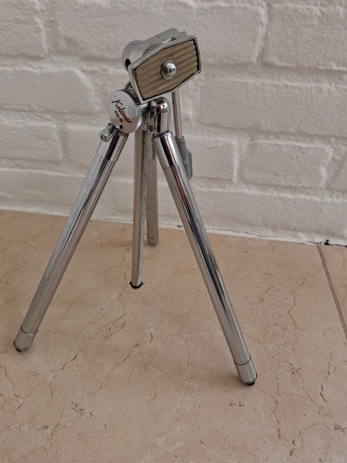 Vintage Kalimar PE-8 Fotocamerastatief met opberghoes, Ophalen, Overige merken, 125 cm of minder, Driepoot