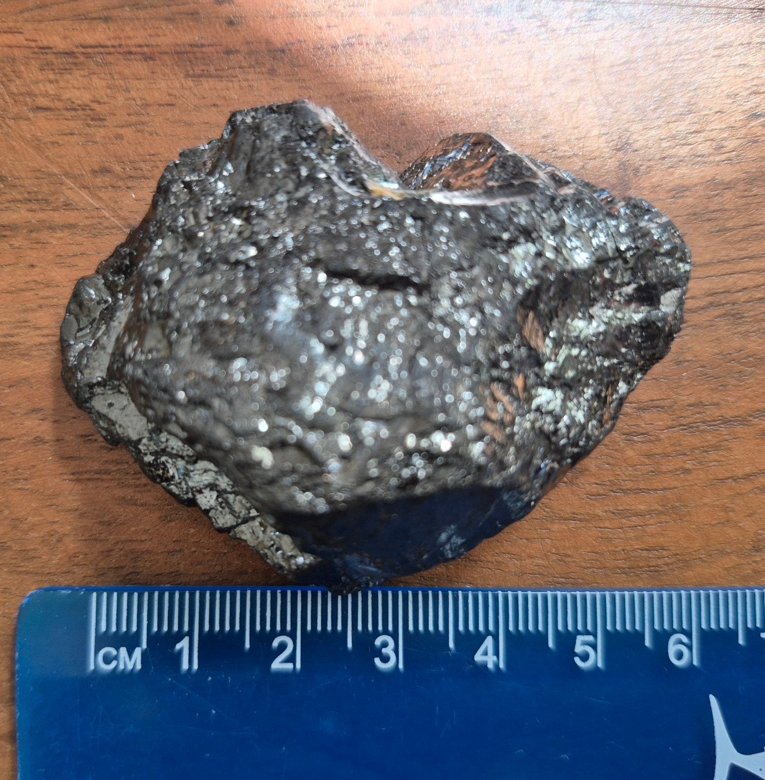Edel shungite shungiet 6 x 4 cm, Ophalen of Verzenden, Mineraal