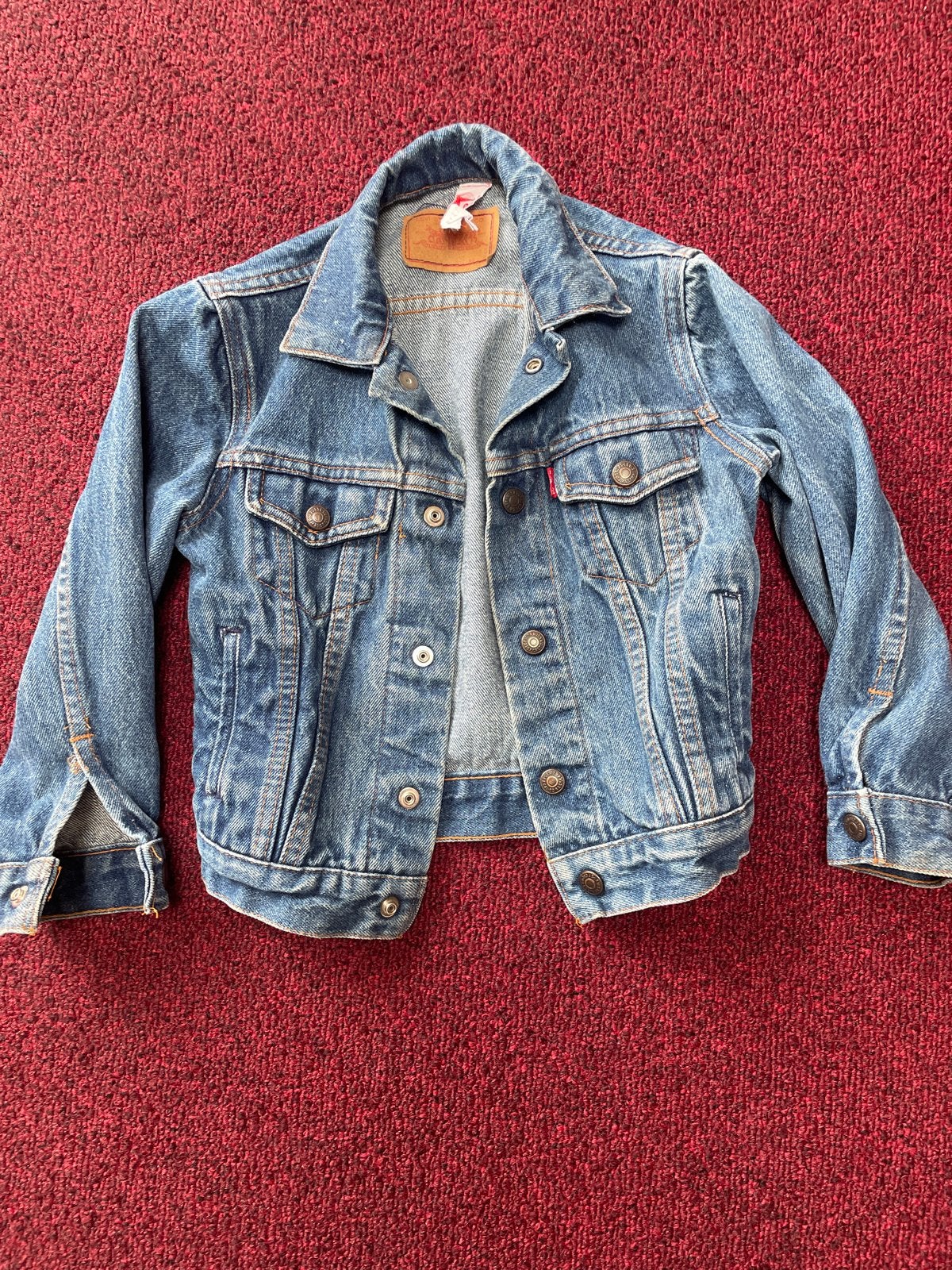 Levi's spijkerjack voor kinderen - Stoer en tijdloos, Ophalen of Verzenden, Gebruikt, Jongen of Meisje