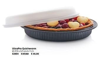 Nieuwe Tupperware UltraPro Quichevorm - Ø 27,3 cm, Ophalen of Verzenden, Nieuw, Bruin, Overige typen