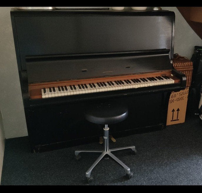 Trautwein Berlin Piano - Zwart, Gebruikt, Muziek en Instrumenten, Piano's, Ophalen, Gebruikt, Zwart, Piano