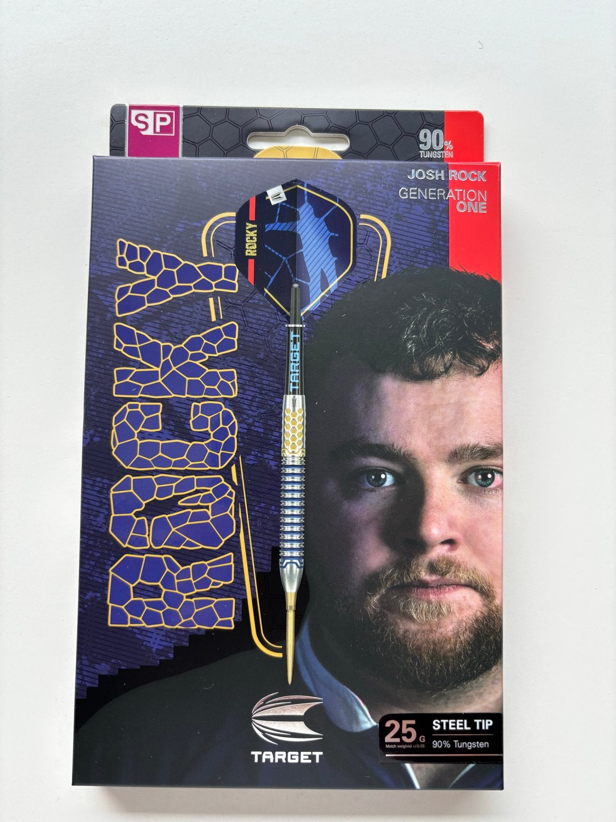 Target Josh Rock Generation One Darts 25g, Sport en Fitness, Darts, Ophalen of Verzenden, Nieuw, Pijlen