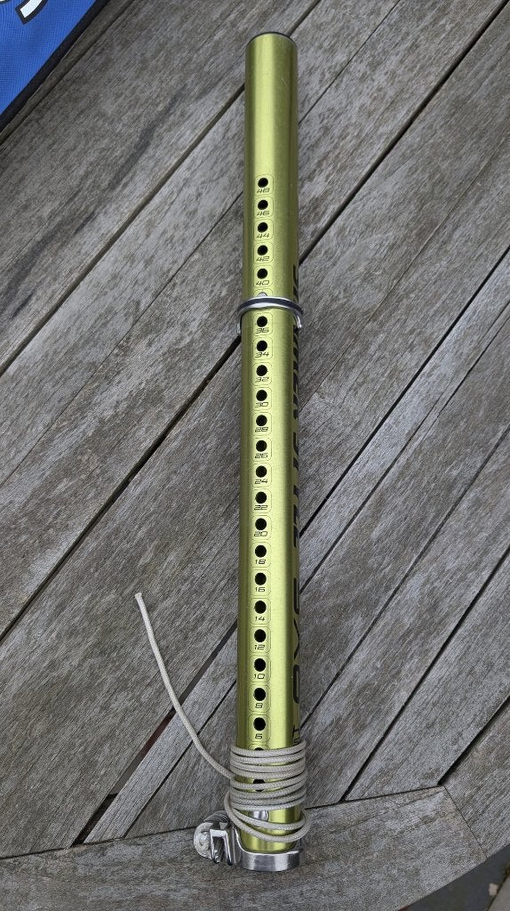 SDM Verlengers Simmer SX6 48cm/ Unifiber 32cm/ ProLimit 30cm, Watersport en Boten, Windsurfen, Ophalen of Verzenden, Zo goed als nieuw