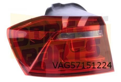 Volkswagen Golf VII Sportsvan (3/14-1/18) achterlicht Rechts, -, Volkswagen, -, Nieuw