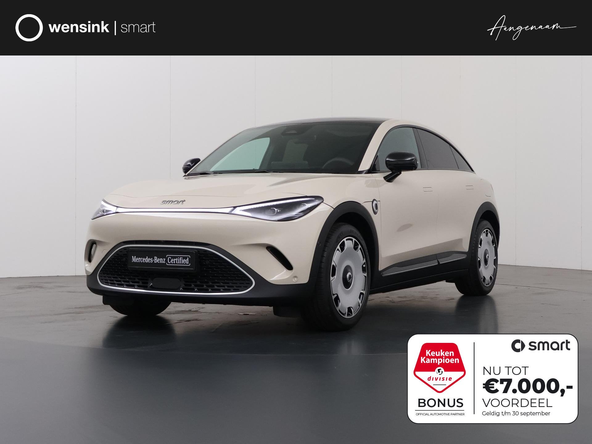 smart #3 Premium 66 kWh | 360 Camera | Warmtepomp | panorama, Auto's, Smart, Automaat, Overige kleuren, Leder, Nieuw