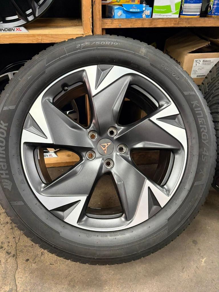 19 INCH CUPRA TAVASCAN ALLSEASON BANDEN VELGEN 5X112, 19 inch, Banden en Velgen, Nieuw, Ophalen of Verzenden