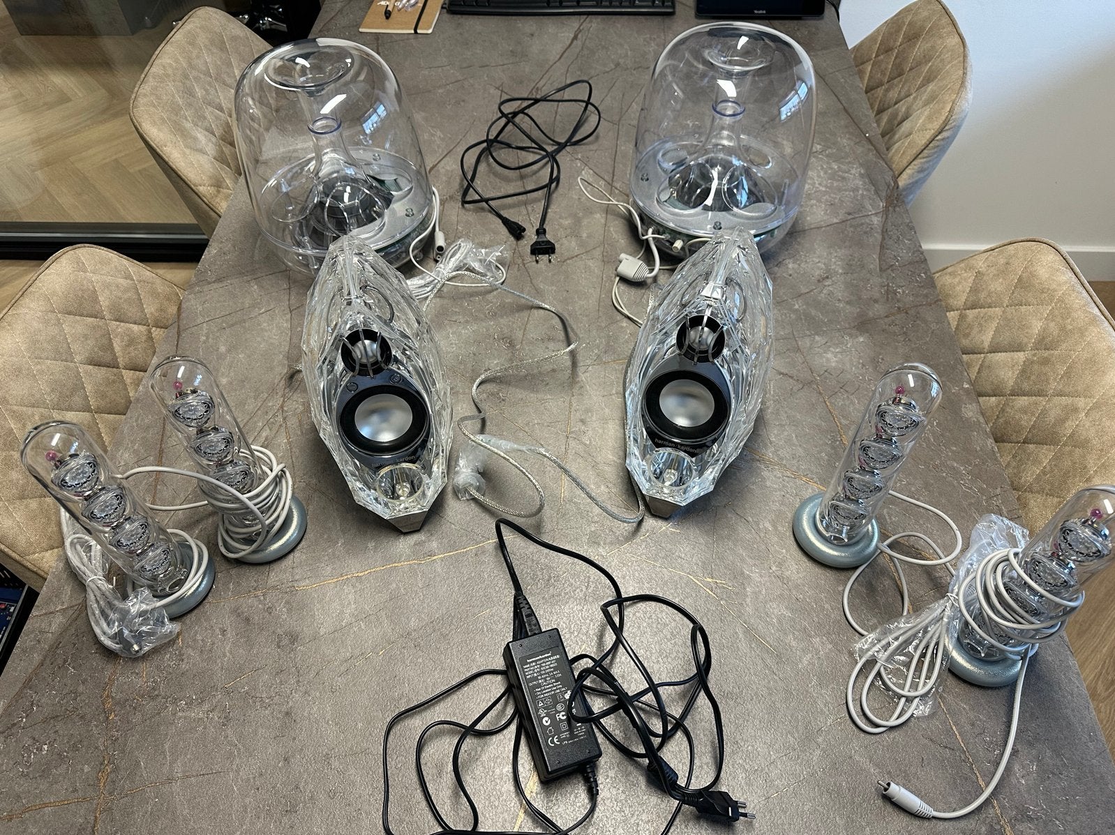 Harman Kardon soundsticks III en GLA55, Ophalen, Gebruikt, Audiokanaal 2.1