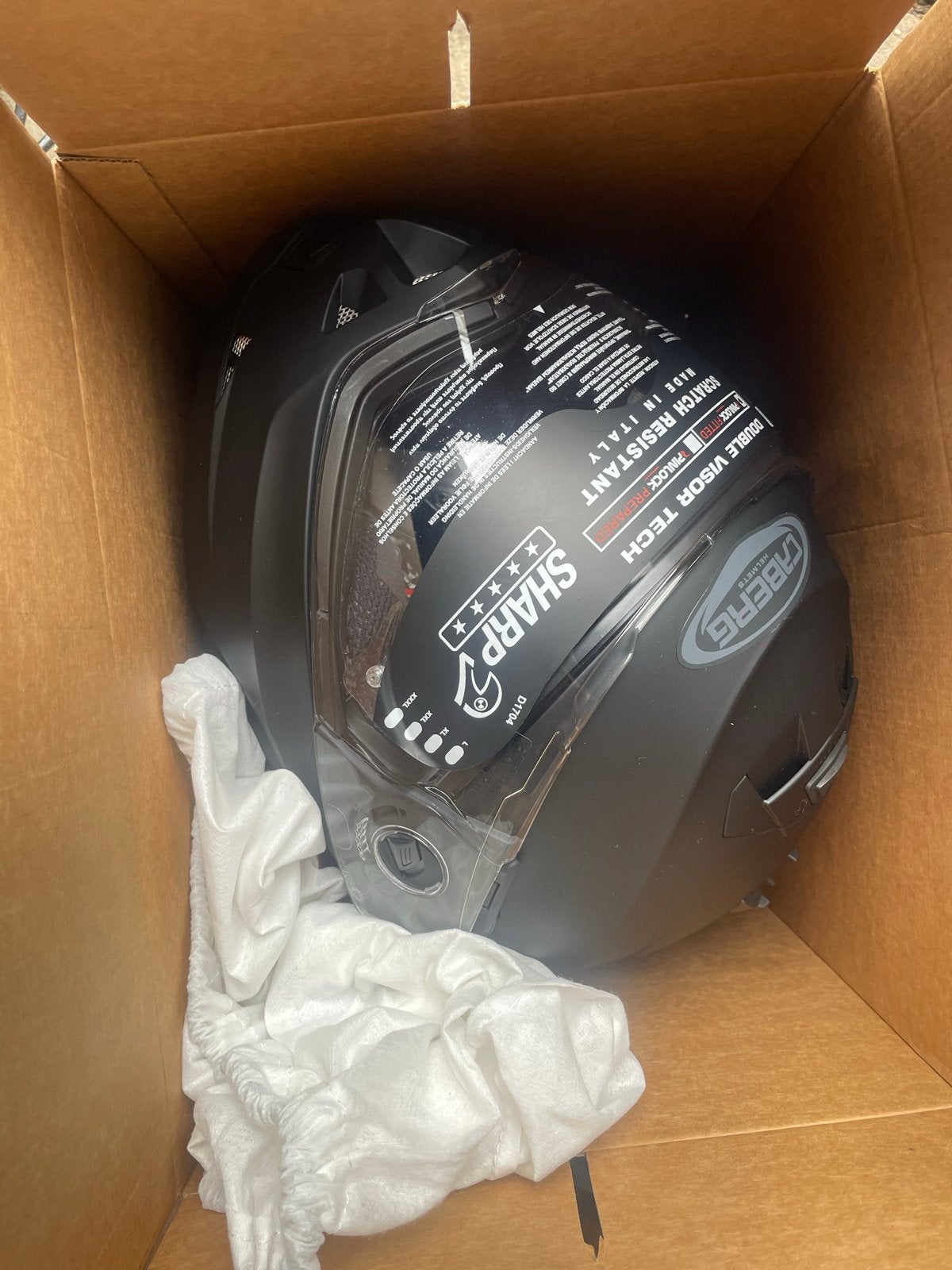 Caberg Duke X Systeemhelm - 2x Nieuw en 1 xGebruikt, Ophalen of Verzenden, Nieuw zonder kaartje, Systeemhelm, Caberg