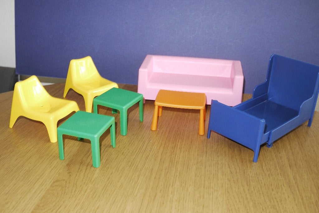 barbie ikea meubels set, Ophalen of Verzenden, Gebruikt, Pop