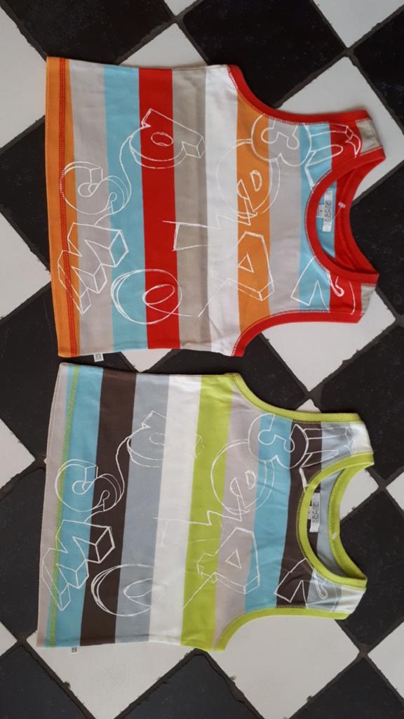 Nono topjes shirtjes maat 110 - 116 nieuwstaat 2 stuks, Overige typen, Meisje, Ophalen of Verzenden, Nono