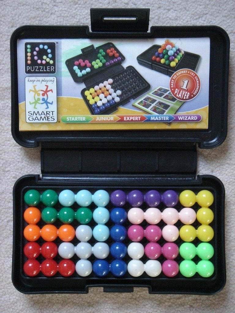 LEUK: IQ Puzzler - Breinbreker - SMART Games, Hobby en Vrije tijd, Gebruikt, Een of twee spelers, SmartGames, Ophalen of Verzenden