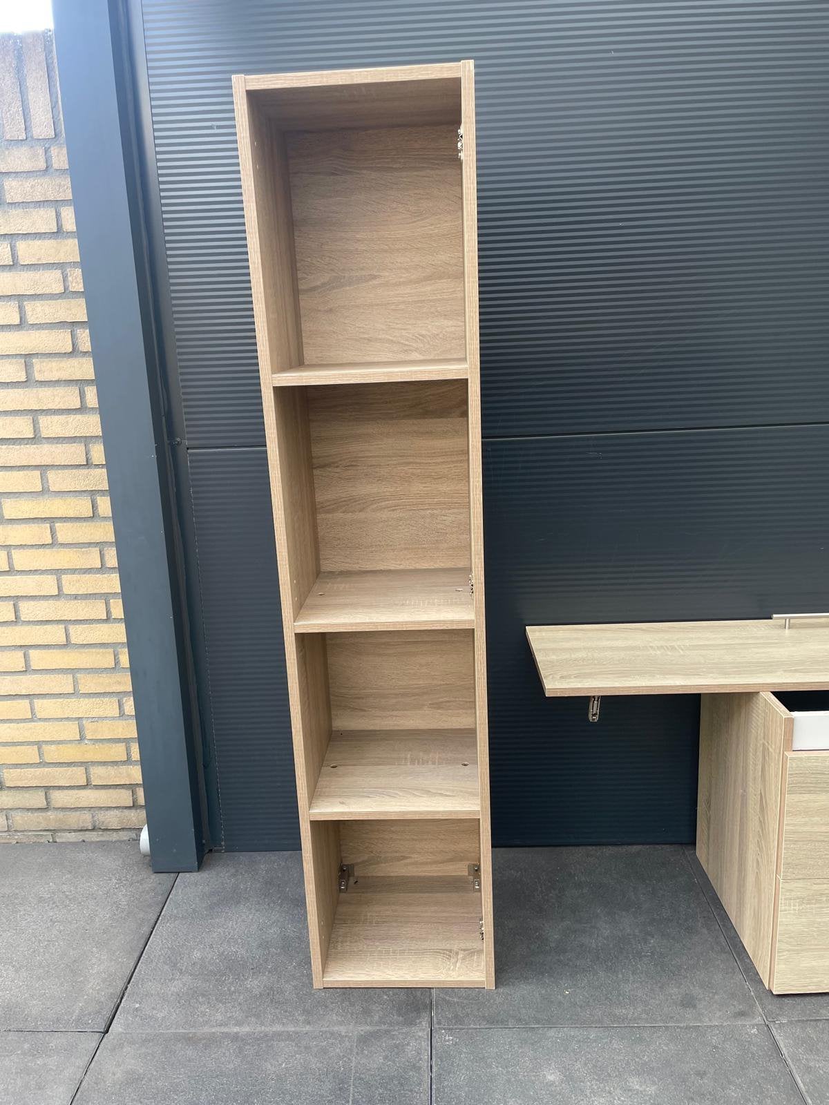 Badkamer tafel met kast, (Half)hoge kast, Zo goed als nieuw, Minder dan 100 cm, 25 tot 50 cm