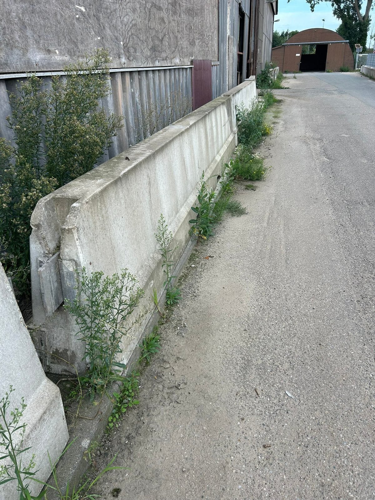 Betonnen barriers, Ophalen, Gebruikt, Overige materialen