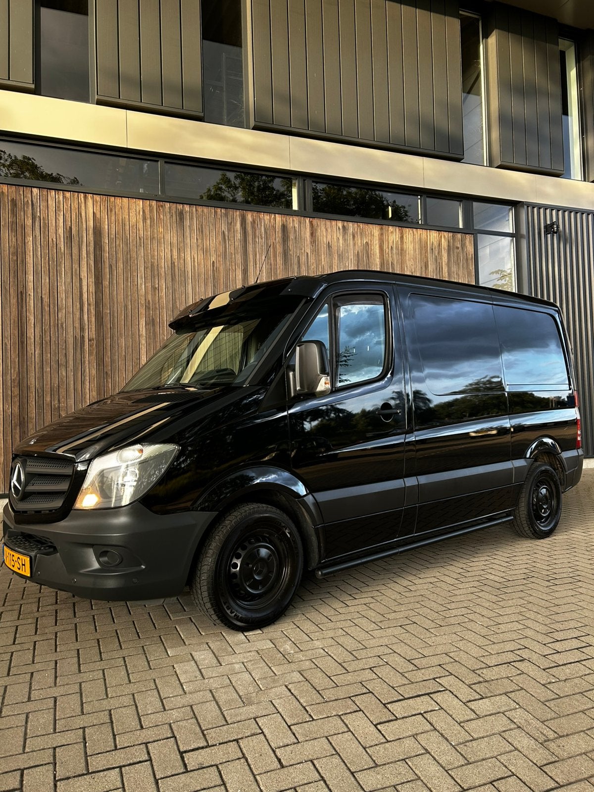 Mercedes-Benz Sprinter 316 CDI L1H1 Aut 2014, Euro 5, Achterwielaandrijving, Zwart, 4 cilinders