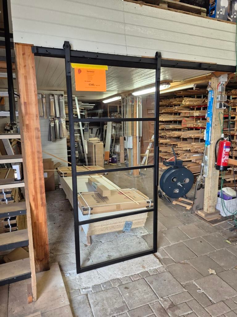 98x215cm DHZ schuifdeur set compleet met softclose