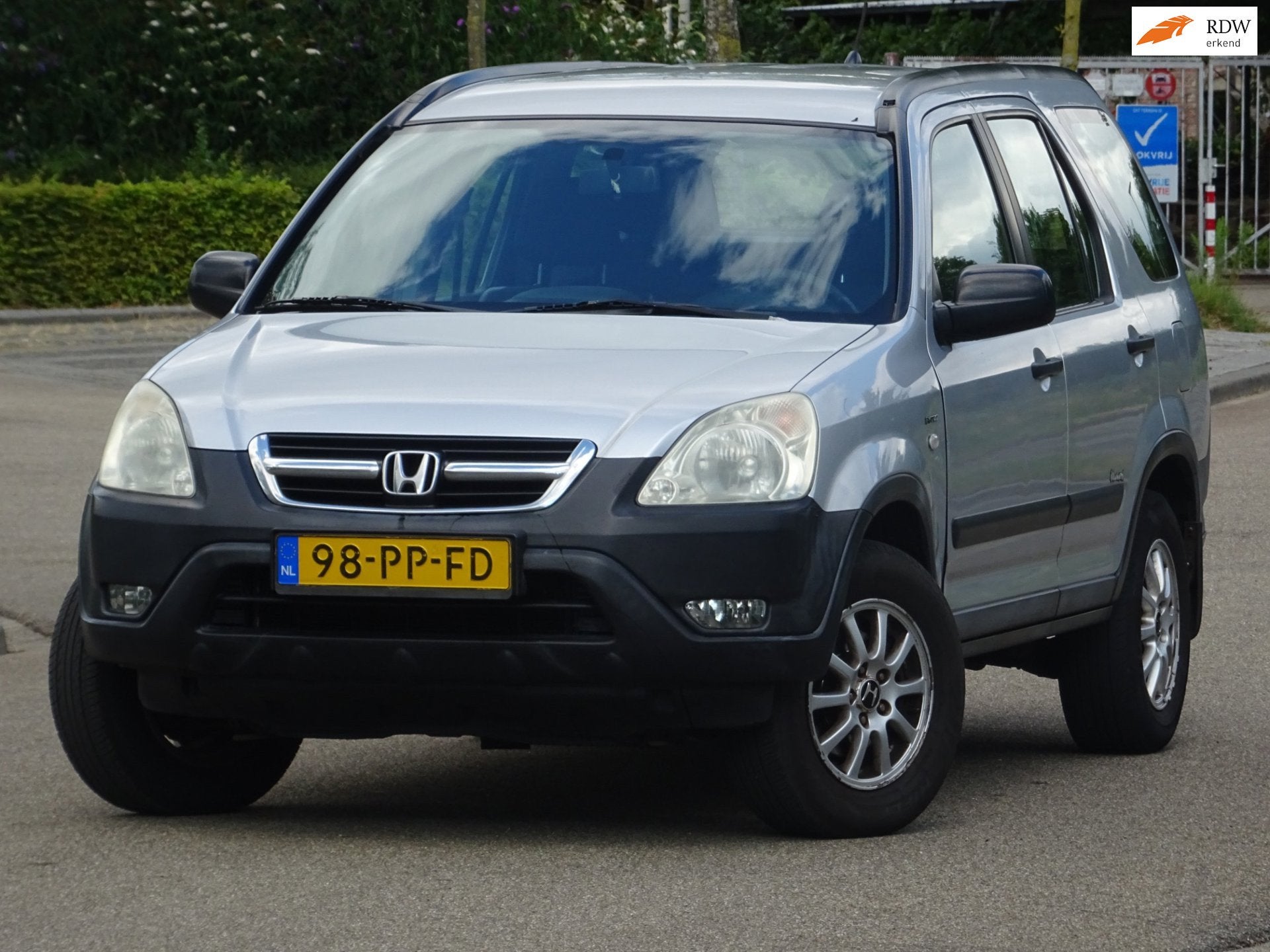 Honda CR-V 2.0i S BJ2004 NAP/AIRCO/TREKHAAK/ELEKRAM/APK 2027, Auto's, 1998 cc, 4 cilinders, 150 pk, Handgeschakeld