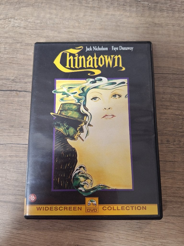Oude dvd Chinatown Jack Nicholson Faye Dunaway uit 1974, Alle leeftijden, Ophalen of Verzenden, 1960 tot 1980, Gebruikt
