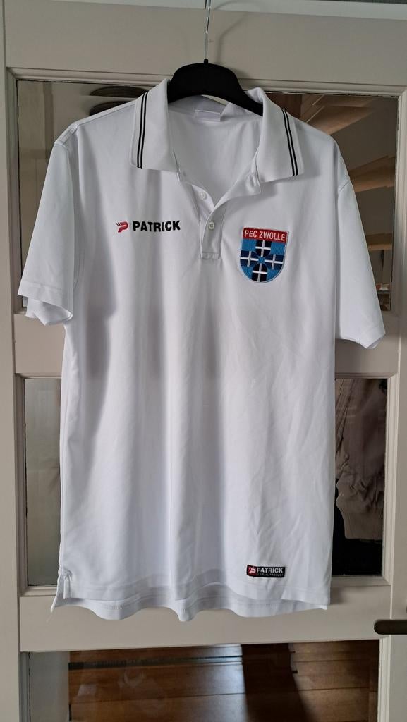 PEC polo shirt xxl wit met logo, Kleding | Heren, Ophalen of Verzenden, Overige maten, Wit