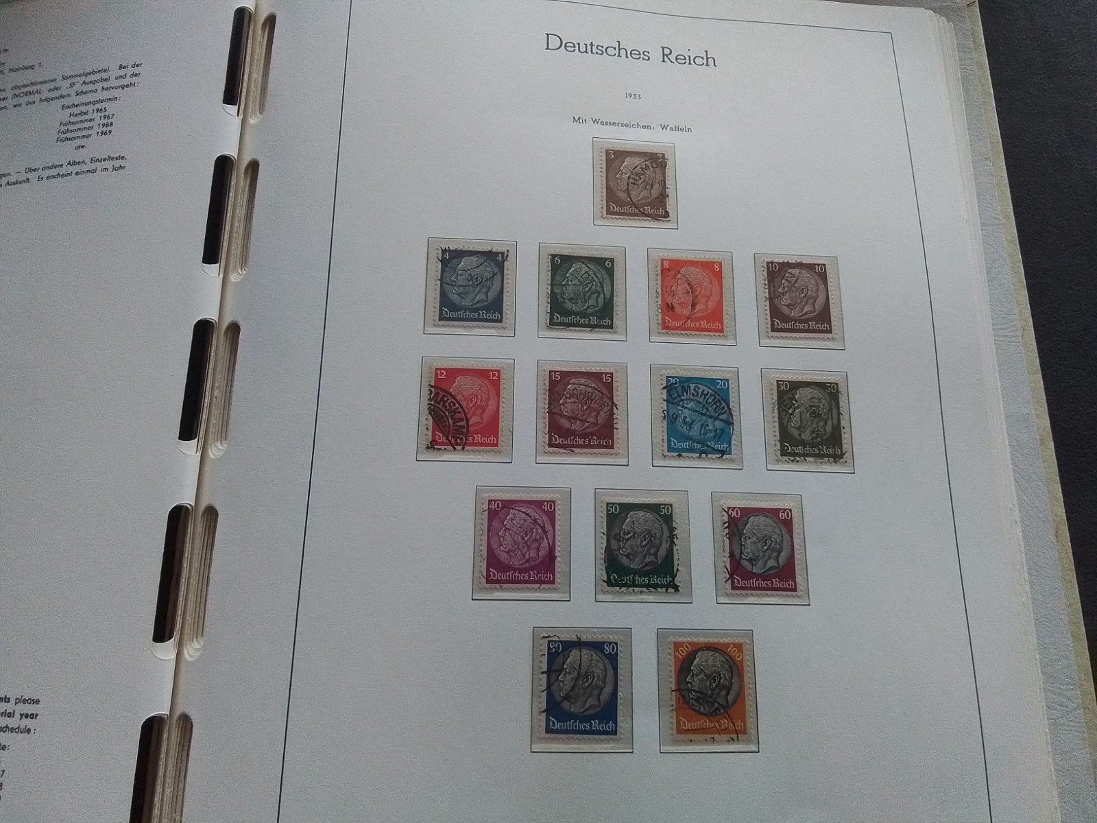 Duitse Rijk   1933-1945   gebruikte collectie    DEEL 1, Postzegels en Munten, Postzegels | Volle albums en Verzamelingen, Ophalen of Verzenden