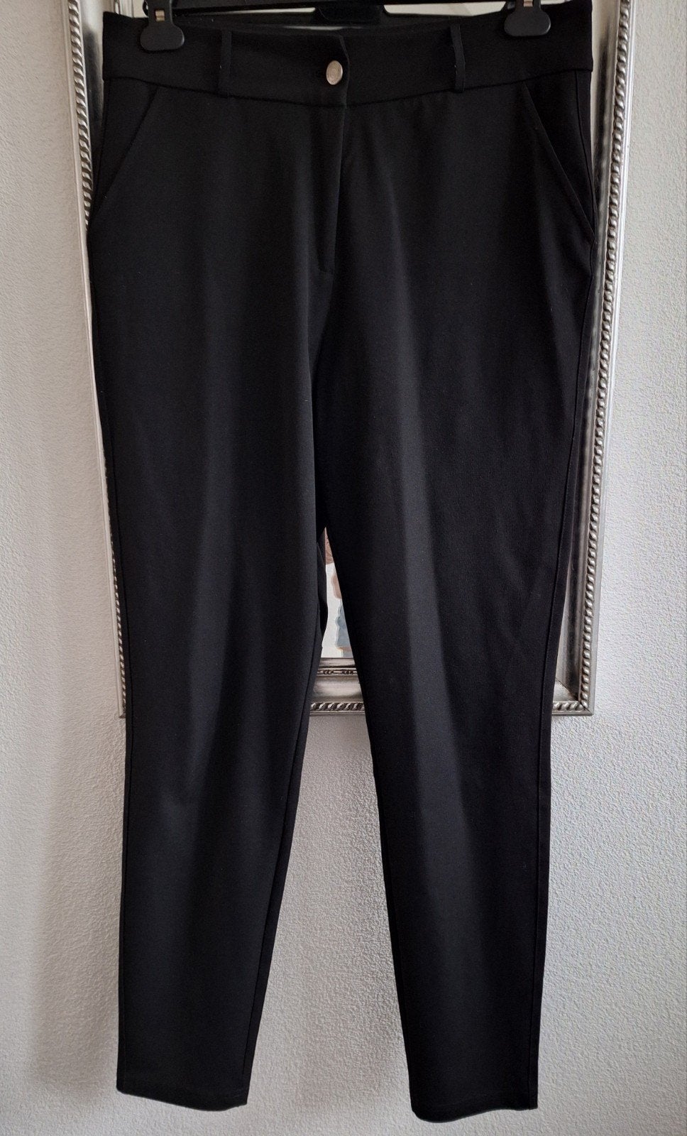 Nette pantalon- zwart - maat 40 - merk Zizo - 1 x gedragen, Zwart, Ophalen of Verzenden, Zo goed als nieuw, Lang