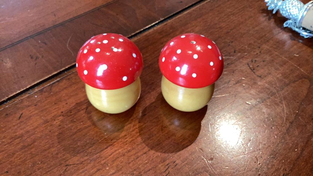 Peper en zout paddenstoelen, Ophalen of Verzenden, Zo goed als nieuw