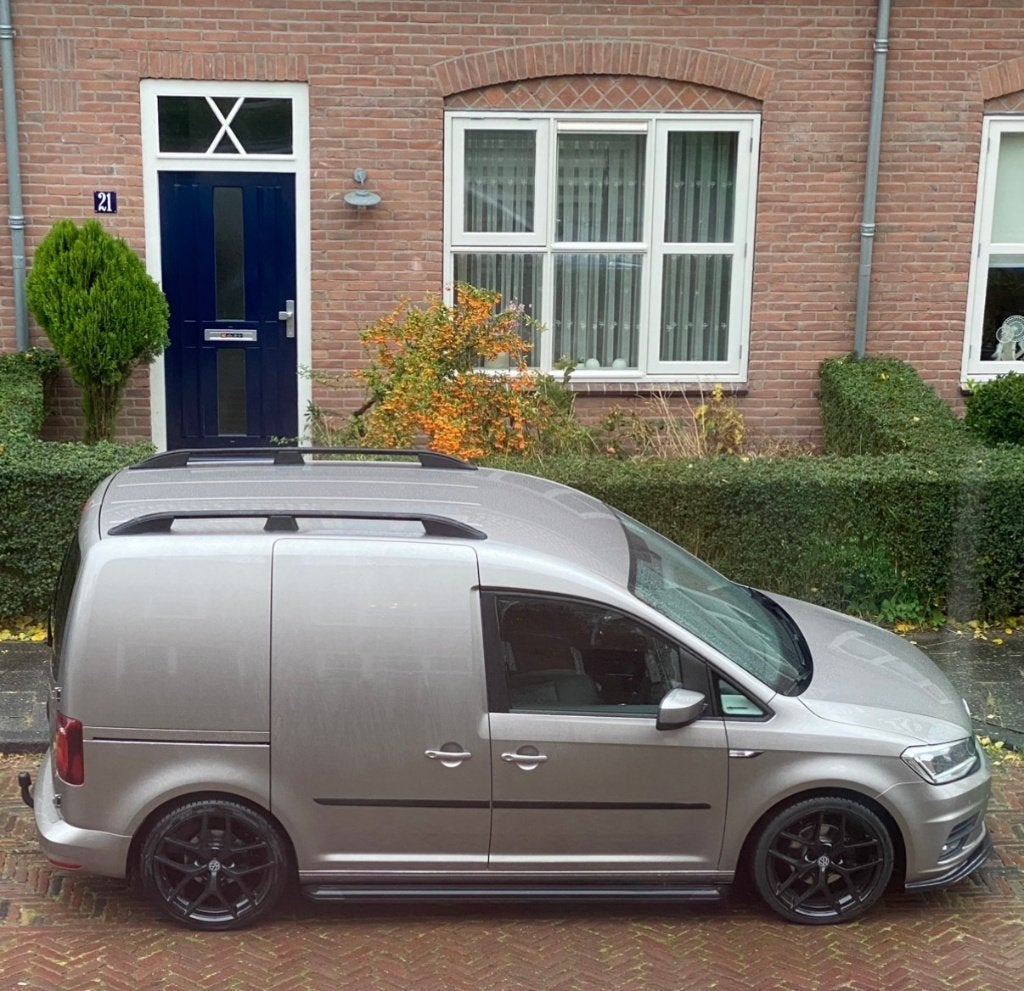 VW Caddy 2.0 TDI MODIFIED PARTITION AUT 180PK 2020, 4 cilinders, Volkswagen, Beige, Leder