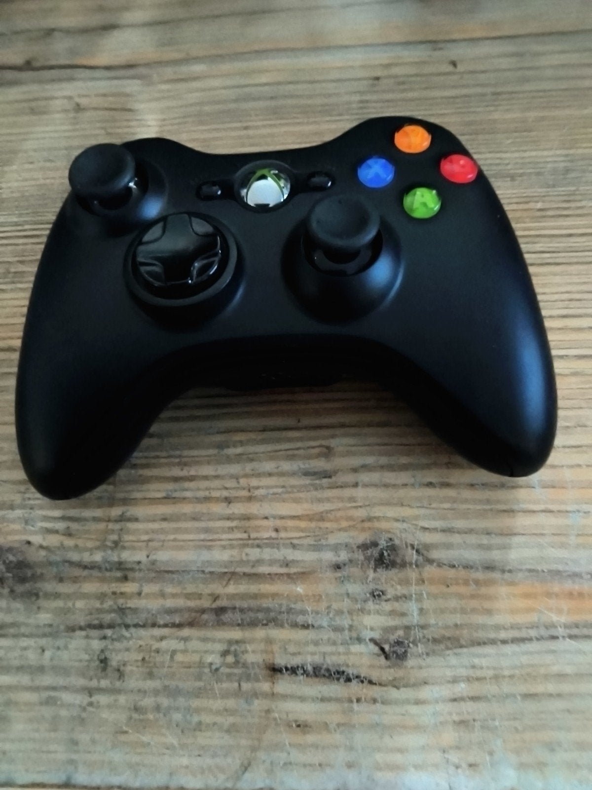 Xbox 360 Draadloze Controller - Zwart. refurbished, Spelcomputers en Games, Spelcomputers | Xbox | Accessoires, Ophalen of Verzenden